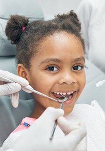 Dental bridge on a clay model